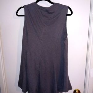Dark Gray Eri + Ali sleeveless top